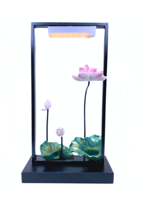 Lotus Iron Art Sensor Light