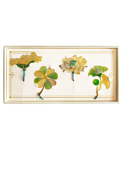 Leaves of Four Seasons Bookmarks