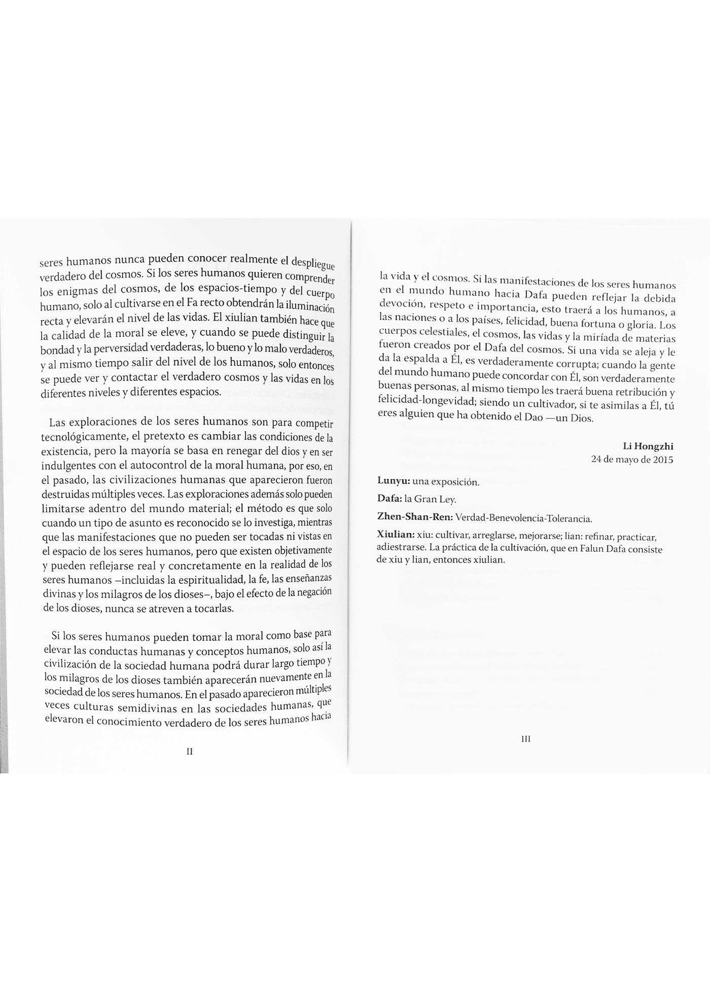 Zhuan Falun - Spanish Translation